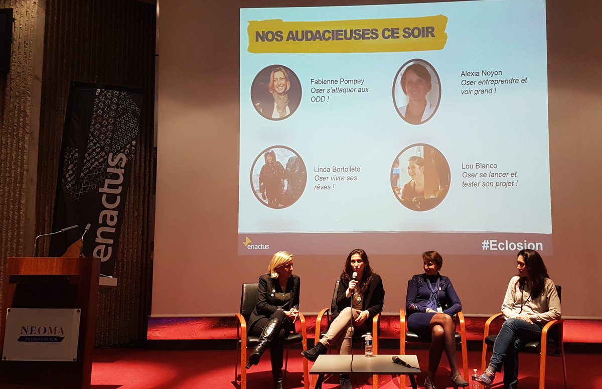 Le désir d'agir pour oser changer le monde #Eclosion <a href="/EnactusFrance/">EnactusFrance</a> @NEOMAbs_Reims