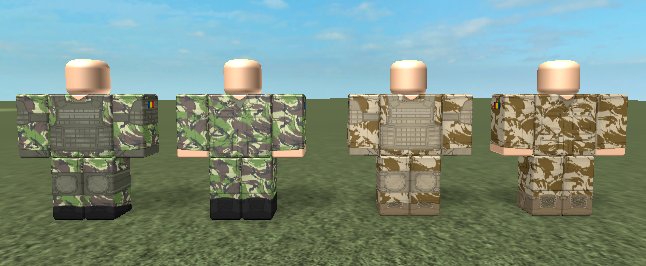 FransSchmit2's tweet photo. New uniforms have been made and issued to the Romanian armed forces to keep our forces up to date and up to standard. Credit for their creation goes to @B0SN14N for his wonderful work. https://t.co/32S5aybtTW