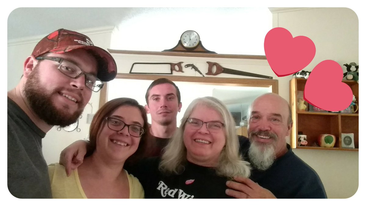 What I am most thankful for. My family. They are my rock