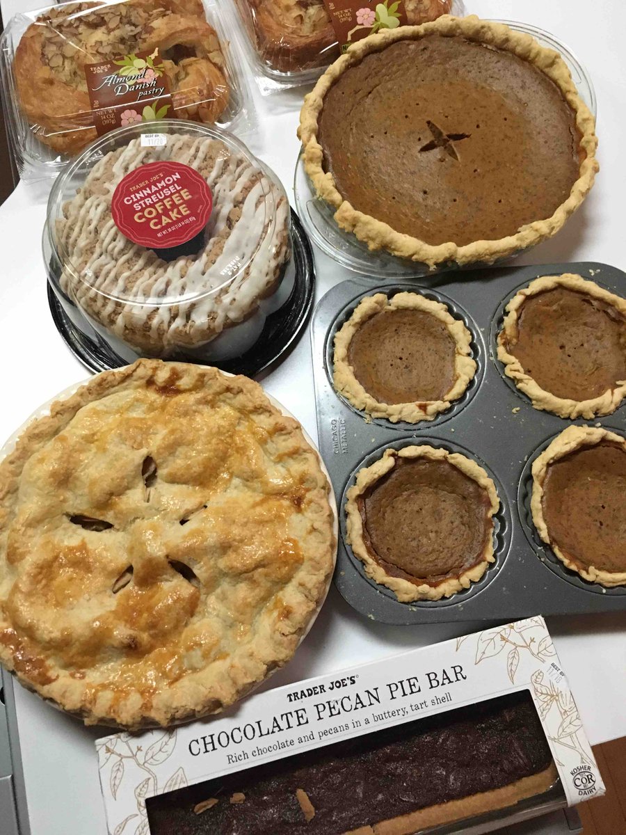 eightbitstudios's tweet photo. Happy #Thanksgiving to you and yours from us and ours! We’ve been #feasting for a week! #becausepie #grateful https://t.co/OJ571gf2va