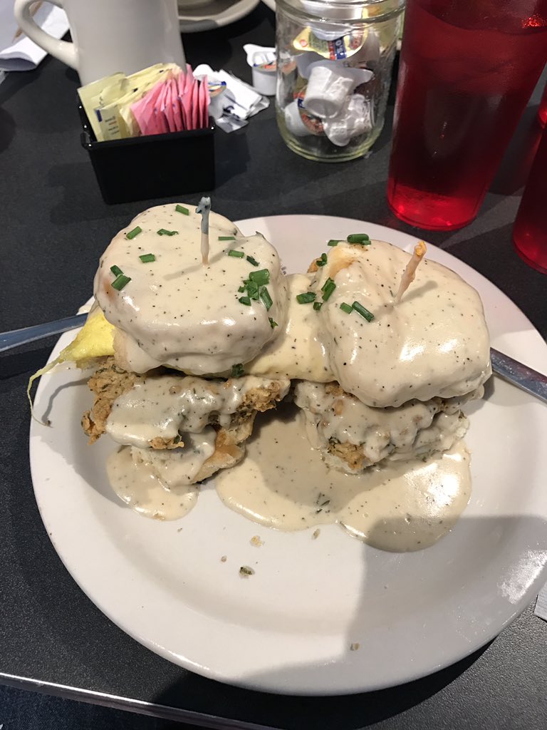SymphonicaSound's tweet photo. In Atlanta, GA for #thanksgiving, enjoying the amazing Atlanta Breakfast Club P-Biscuit breakfast! @atl_breakfast  M.E. https://t.co/uEhh6rqRhO