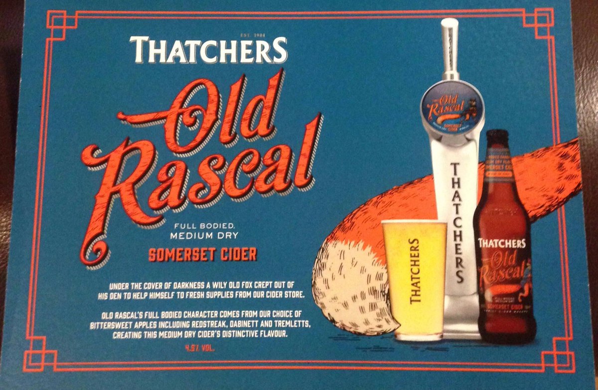 ThorncombeClub's tweet photo. look what we've just got in! @thatchers_cider #oldrascal https://t.co/GoiHDGtH8m