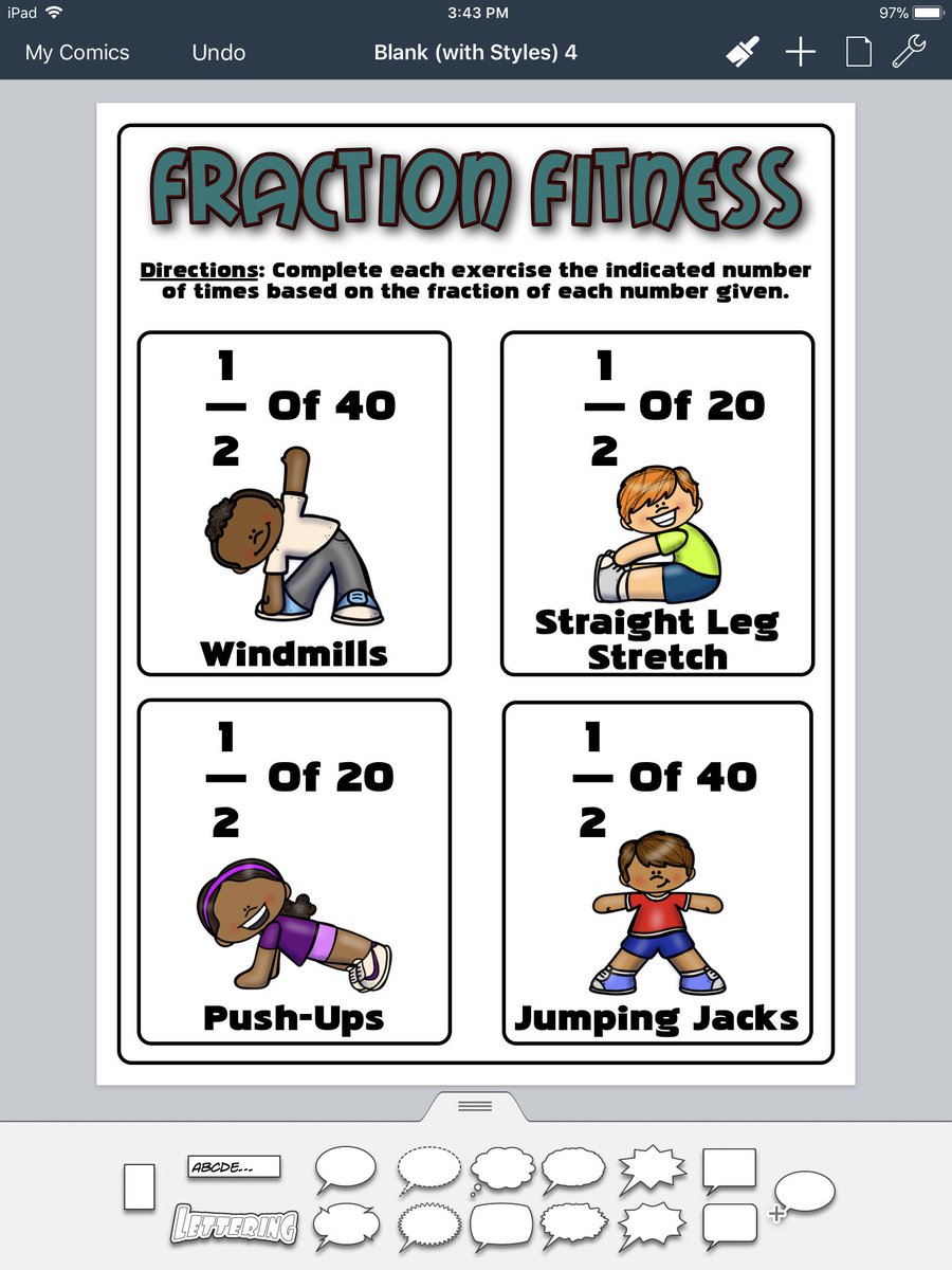 physedreview's tweet photo. Was told our students needed help with fractions so I’m making these...
On @TpTdotcom soon
#physed #pegeeks https://t.co/xcOuuwtT44