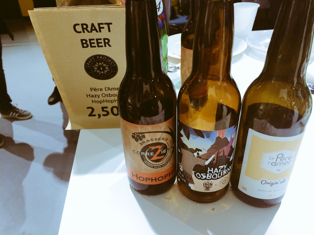 MyriamChave's tweet photo. Avec @PitchMe_Up à l’apéro on teste les merveilleuses bières @CraftProject @LeVillagebyCA31 poke @enflammee 😉 https://t.co/DpIaX8HfGp