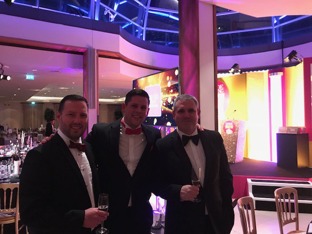 EROK1977's tweet photo. @gallifordtryplc our Royal Albert Wharf project team just arrived at
#IHDevelopment Awards 2017 @NottingHillHG @RMAArchitects @MaccLav Good luck guys!! https://t.co/3aldGg1SCK