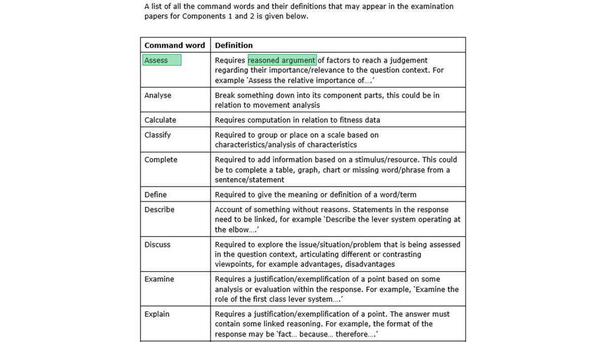 Lever System Component Calculation Chart