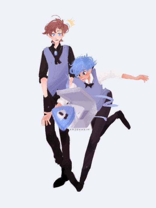 reverseWill3's tweet image. “I-i-im sorry sir! I tripped, please forgive me”  Will said as he tripped and fell with the things that he was holding for you 
#OpenRP #Reversefalls