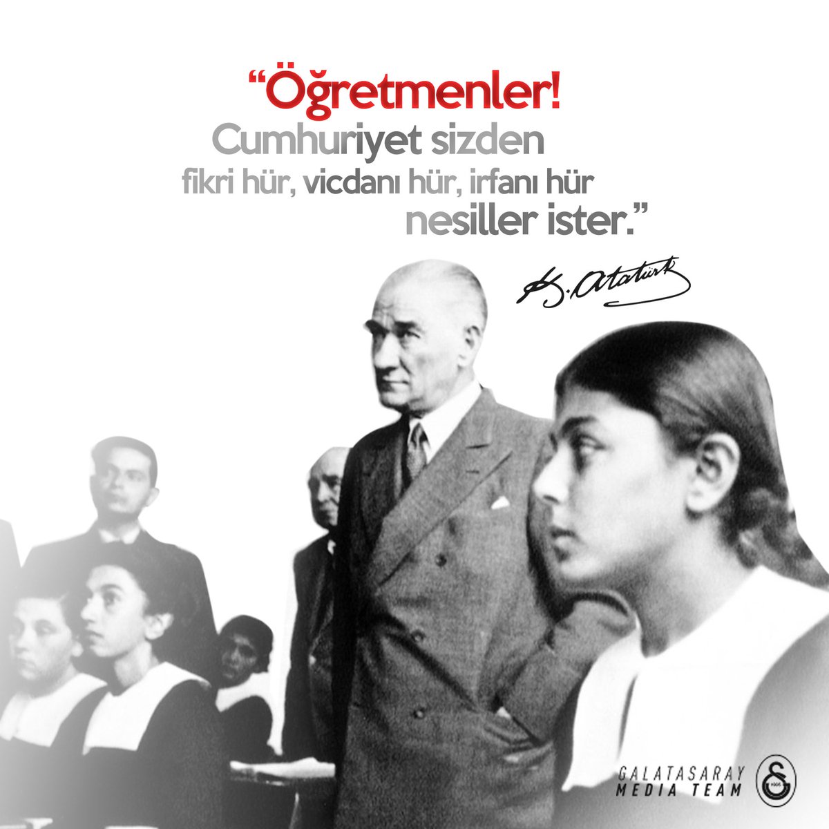 Tüm öğretmenlerimizin Öğretmenler Günü kutlu olsun! #24KasımÖğretmenlerGünü