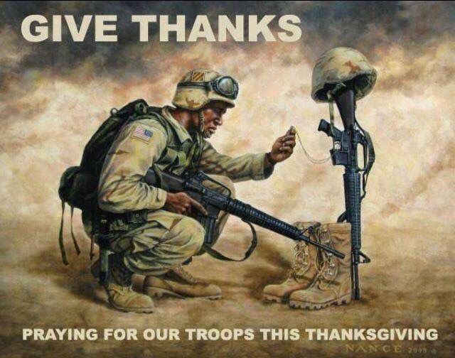THEANTHEMGIRL's tweet photo. Remember all those who guard our liberty.   #HappyThanksgiving https://t.co/PaTMCVt9Nk