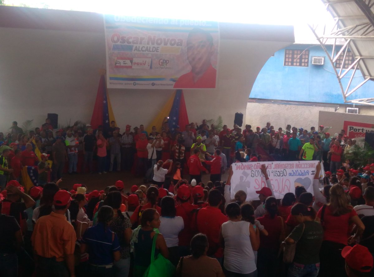 HenyelysB's tweet photo. Inicio de campaña en Guanare. Con nuestro postulado Oscar Novoa https://t.co/wYczTX7W4u