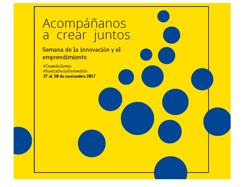 SwedeninCOL's tweet photo. Acompáñanos a crear juntos en la semana de la innovación y el emprendimiento que Suecia apoya con el proyecto #MacroR de @ReconciliaCol y el Festival más grande innovación y emprendimiento de Colombia, @HeroesFestGT No te lo puedes perder! https://t.co/w8k5cUvAJt