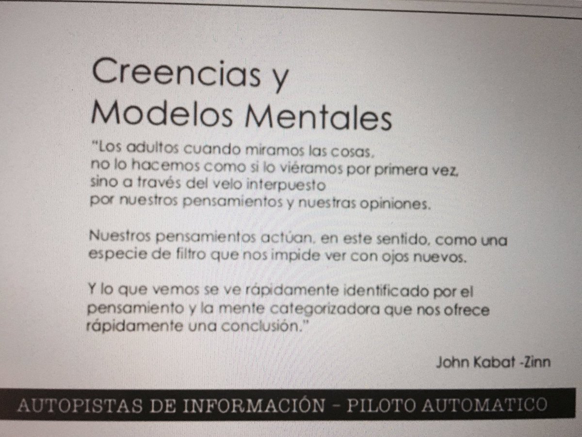 _carmenayala's tweet photo. "El #Mindfulness nos ayuda a entender nuestros modelos mentales." @carlosga1965 #MasterclassESIC Sobre #liderazgo y agilidad en un mundo VUCA https://t.co/URhyxy5dnx