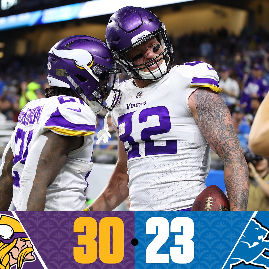 SportsCenter's tweet photo. The Vikings are now 9-2 for the 1st time since 2009. https://t.co/YVL4JHK0Gx