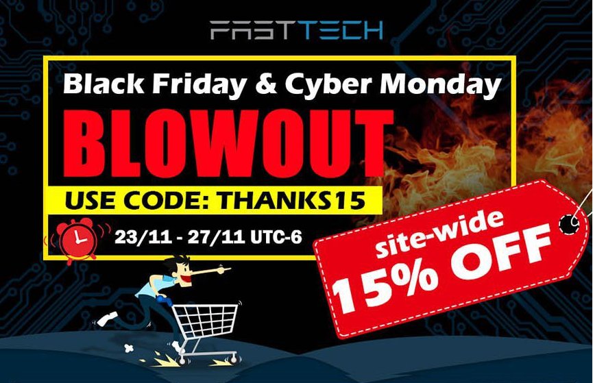 Vape Gear #Sale #FastTech Black Friday &amp; Cyber Monday 15% off by using #CouponCode "THANKS15" View shrsl.com/nlua

#VapeGear #Vape #BoxMods #MechMods #BlackFriday #CyberMonday #VapeLife #VapeMail #Atomizers #VapeKits