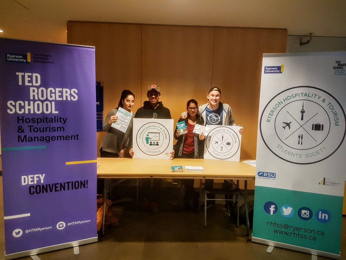 htssociety's tweet photo. Come check out our table in TRSM, 7th Floor!
#htm #ryerson #hospitality #tourism #students #rhtss https://t.co/0lJoQ1RDAJ