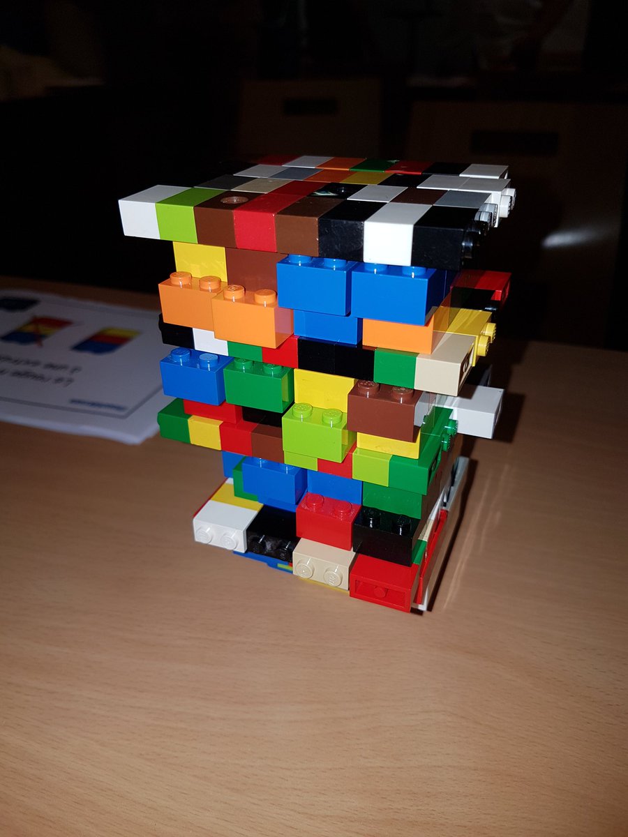 xnopre's tweet photo. Un bon atelier #Lego4DevOps pour la 2e soirée #AgileGrenoble :  ça marche mieux quand les devs et les ops se parlent et collaborent 😉 https://t.co/G8cwD7PNFD