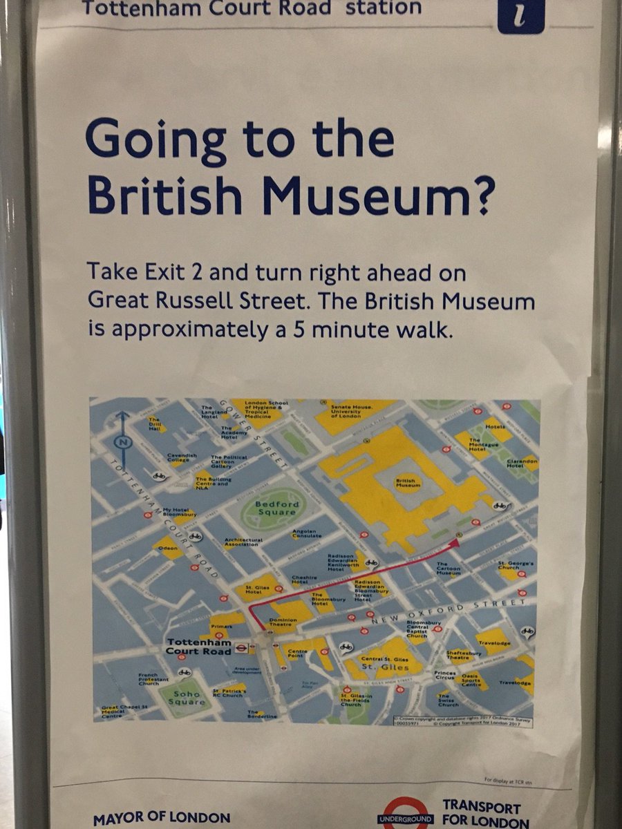 nancypr's tweet photo. Well, my trip is complete. Wasn't sure it was going to happen bc lots of exits have helpful signs like this... BUT I just walked the wrong way not once but three times coming out of the tube. #googlemaps #followtheblueline https://t.co/qiXw4414xY