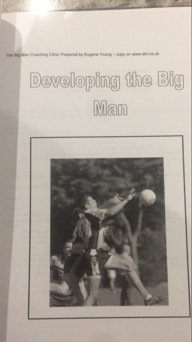 COACHINGGAA's tweet photo. Thanks to Brian for resurrecting this #bigman @COACHINGGAA @UlsterGAA #coachinggaa this wasn't yesterday https://t.co/eQKNFI9UR6