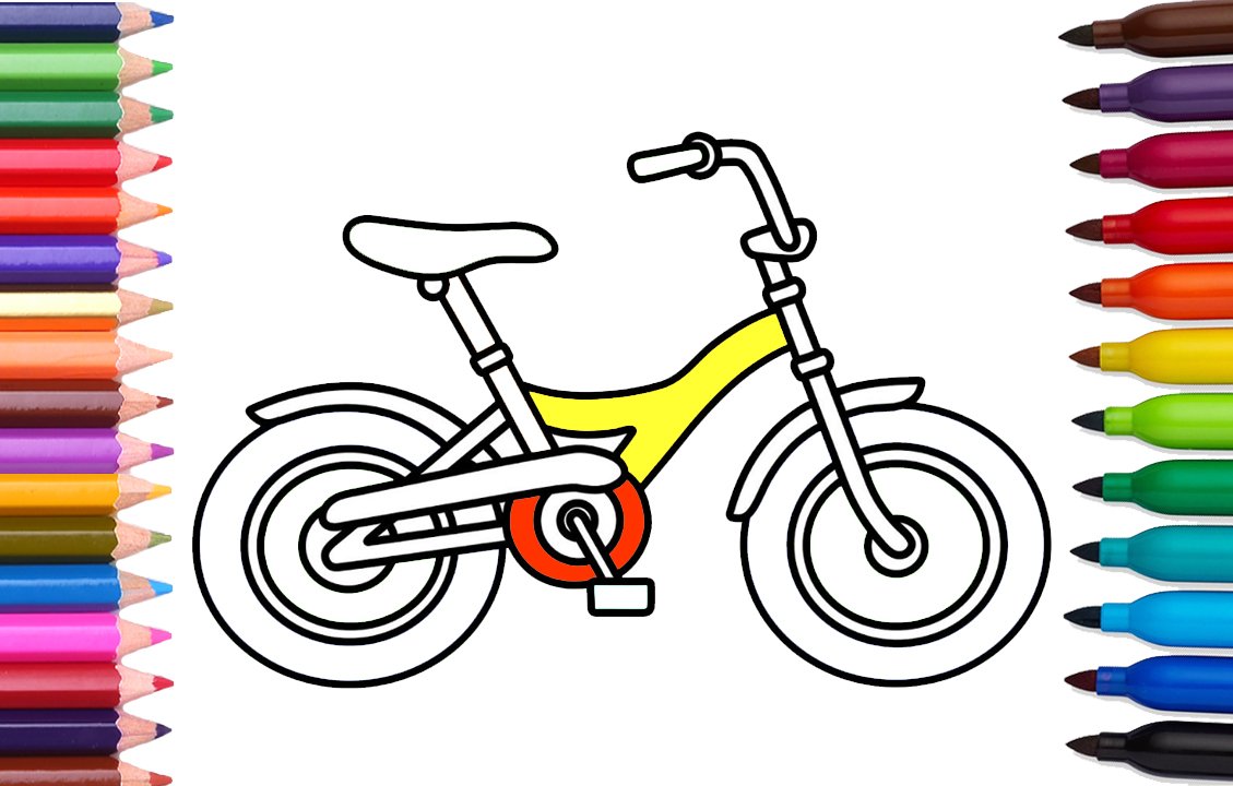 PlaytimeMagic's tweet image. How to Draw and Color a Bicycle  | Bike Coloring Pages for kids | Learn Colors
youtu.be/D6gXDFdH29g Subscribe, Like, Share😍