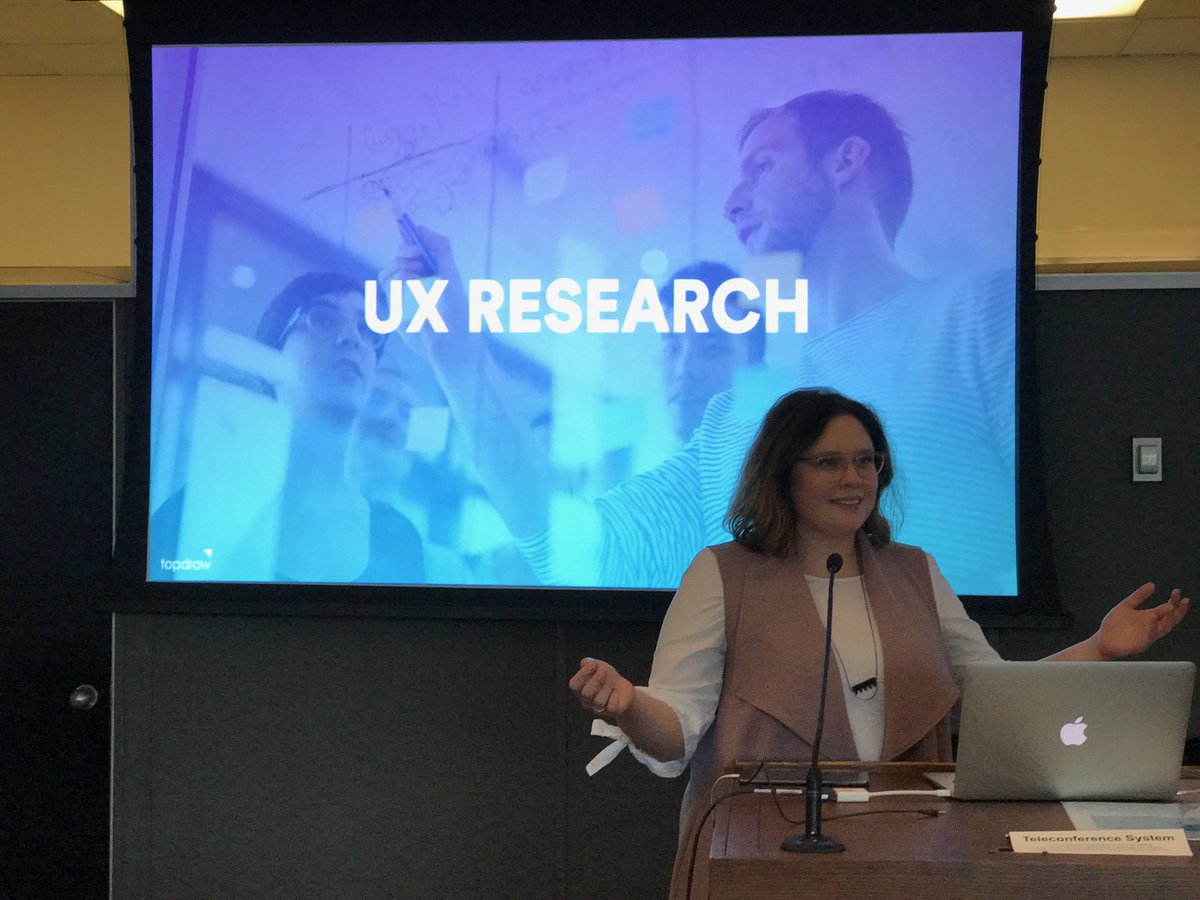TopDrawInc's tweet photo. We are @NAIT presenting best use of social data to inform user experience #DigitalMarketing #ux #yegdata #uxdesign #SocialMedia https://t.co/MBoiOIBRXy