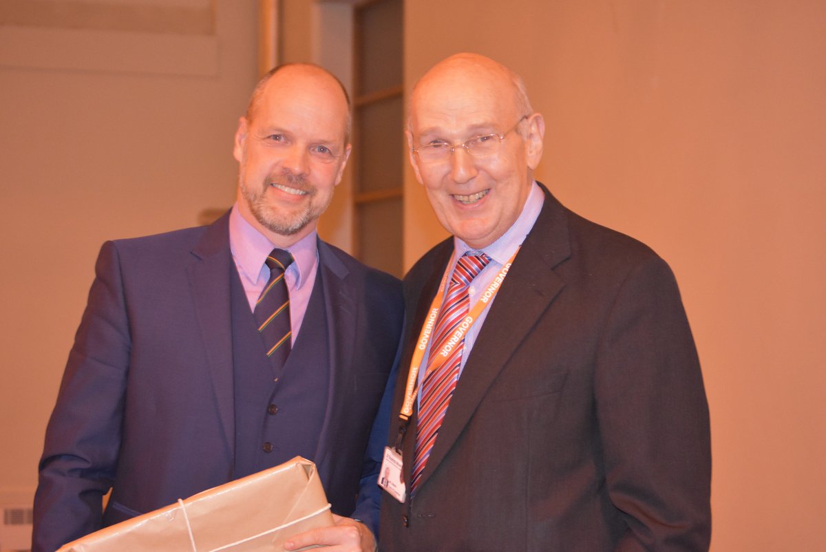 Wonderful Annual Prize Giving special prize for Mr Burton, speaker John Sullivan was brilliant #militaryspeaker
