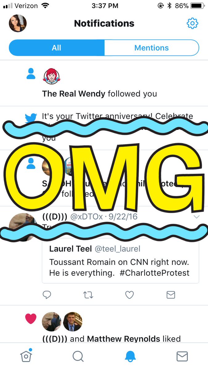 teel_laurel's tweet photo. @Wendys follows me.... #HappyThanksgiving my day has been made. #sassy https://t.co/o6Cj8pWEEt