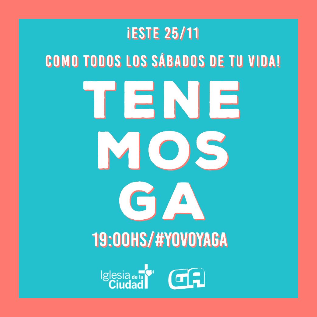 GAdelaCiudad's tweet photo. Ya sabes dónde tenes que estar todos los sábados de tu vida, pero nosotros te lo vamos a recordar siempre! Dale que falta poquito, tenes tiempo para invitar a todos los amigos que vos quieras, se viene #AltoGa 🎉🎉👍🏻
Te esperamos en Av Castelli 314 a las 19hs👌🏻 https://t.co/saKRodoy0I