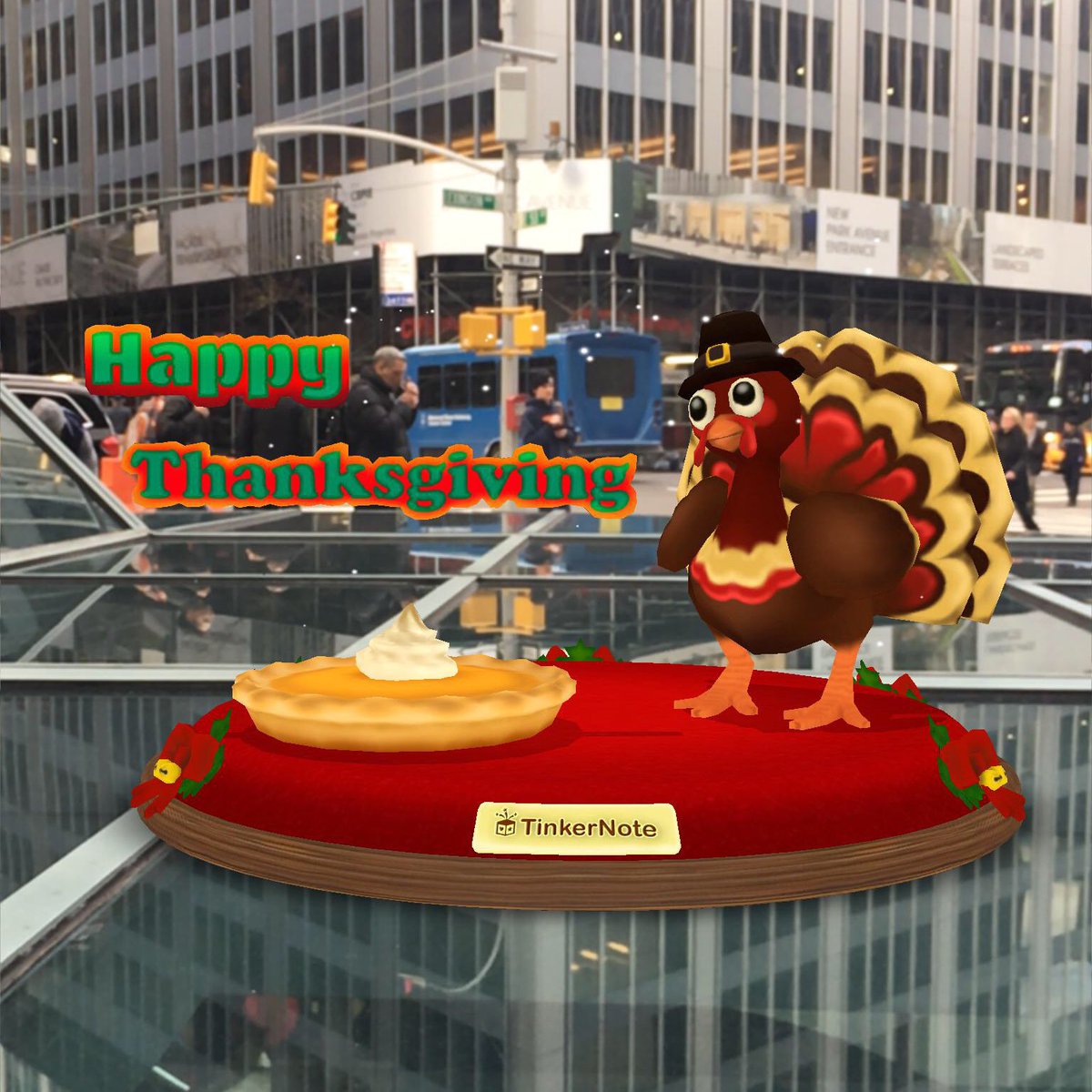 TinkerNote's tweet photo. @TinkerNote​ is quite thankful for the latest advancements in #AR this year
#augmentedreality #greetingcards #newapp https://t.co/rykI0gi2IA