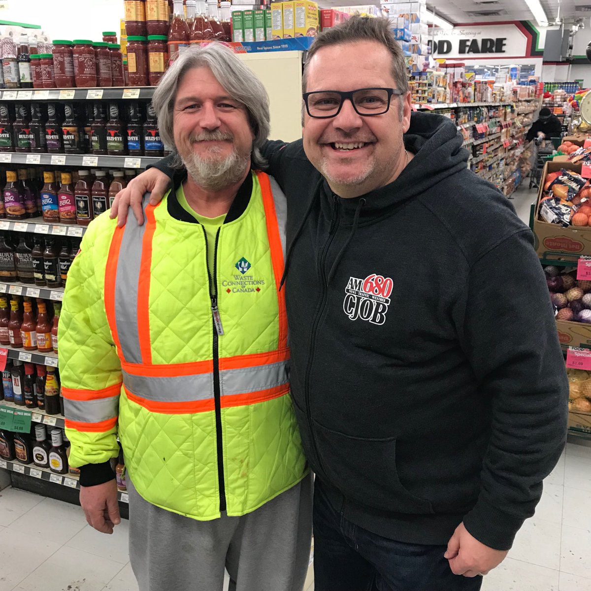 GMackWPG's tweet photo. Means the world to me, to meet @680CJOB listeners who become friends like @kevgarbageman! https://t.co/5BA4I2YC8h