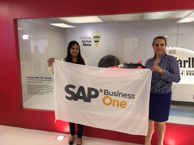 pauloalmeidaSME's tweet photo. It's always a pleasure visit Instituto Ayrton Senna in São Paulo @Brazil. Thank YOU Luciene Peraro @lperaro for receiving us and sharing the story of the Intituto and how #SAPBusinessOne &amp; @RamoSistemas are helping day by day! The video is be ready soon ♥️♥️ https://t.co/sfcyLZHlo0