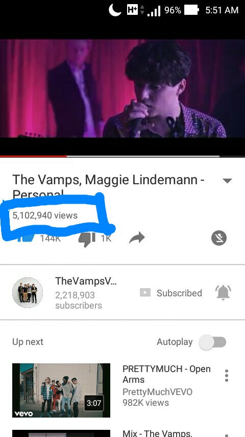 rozzykwrsl's tweet photo. Wooohoooo!! 5M Views!!🎉🎉🎉 Congrats Guys!!😁 You guys deserve it☺ @TheVampsband @TheVampsBrad @TheVampsTristan @TheVampsJames @TheVampsCon @MaggieLindemann @JonahTalent
LINK HERE:👉https://t.co/HgP5GH0mrT👈
#Pesonal https://t.co/mzlesHTANx