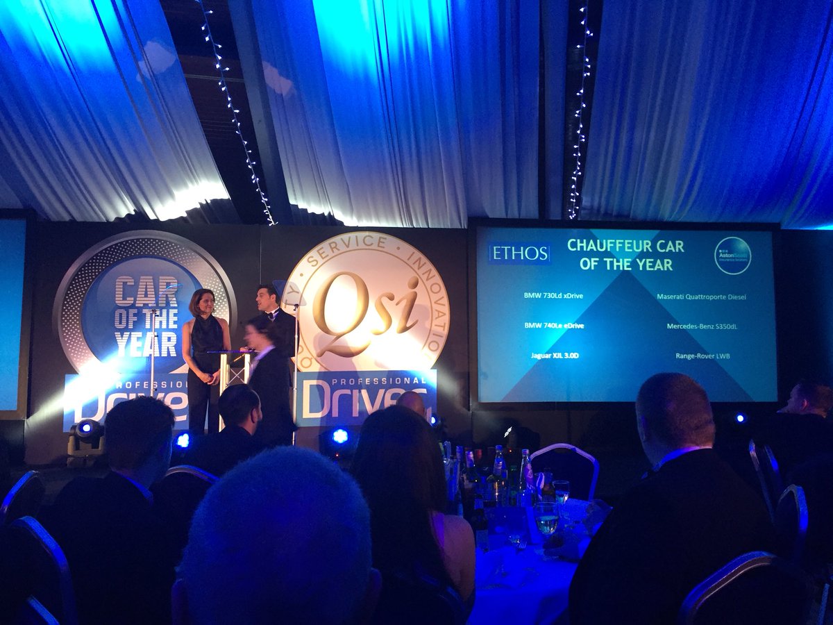 prodrivermag's tweet photo. The seventh @prodrivermag #COTY award is for the #Chauffeur Car of the Year. And the winner is the @BMW_UK #740Le https://t.co/uIhIR3n5s5