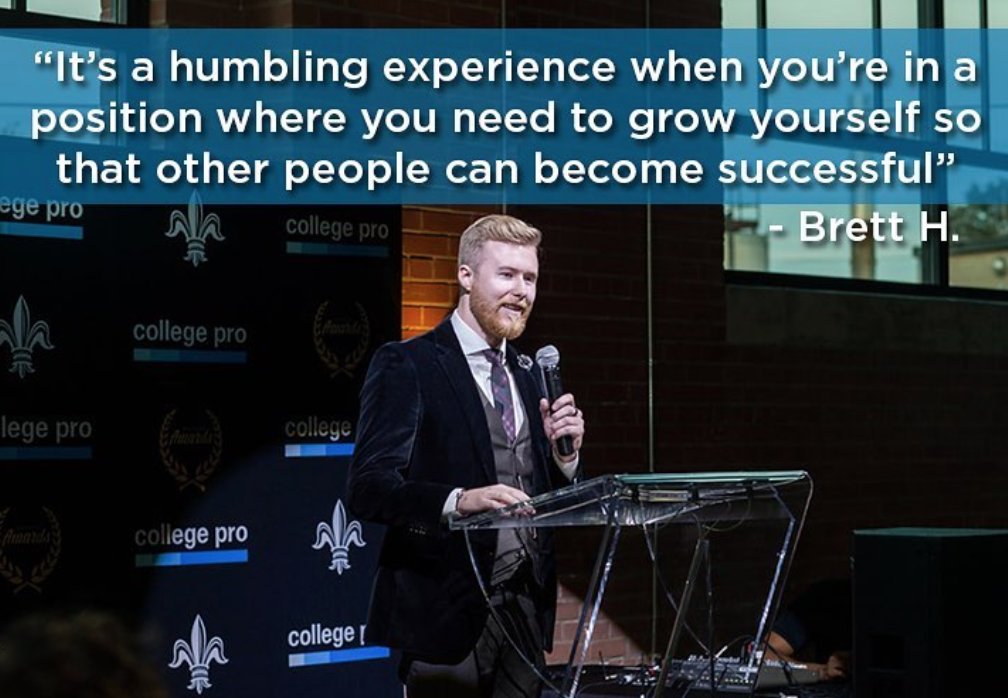 College_Pro's tweet photo. Hear about College Pro, straight from the people who've been through it #collegepro #entrepreneurship https://t.co/2d4AS6DiFQ