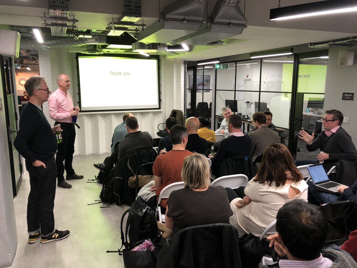 Great event this evening. Thanks to everybody who came, to the great staff at <a href="/workdotlife/">Work.Life</a> Bermondsey and to our amazing presenter Gary Straughan!