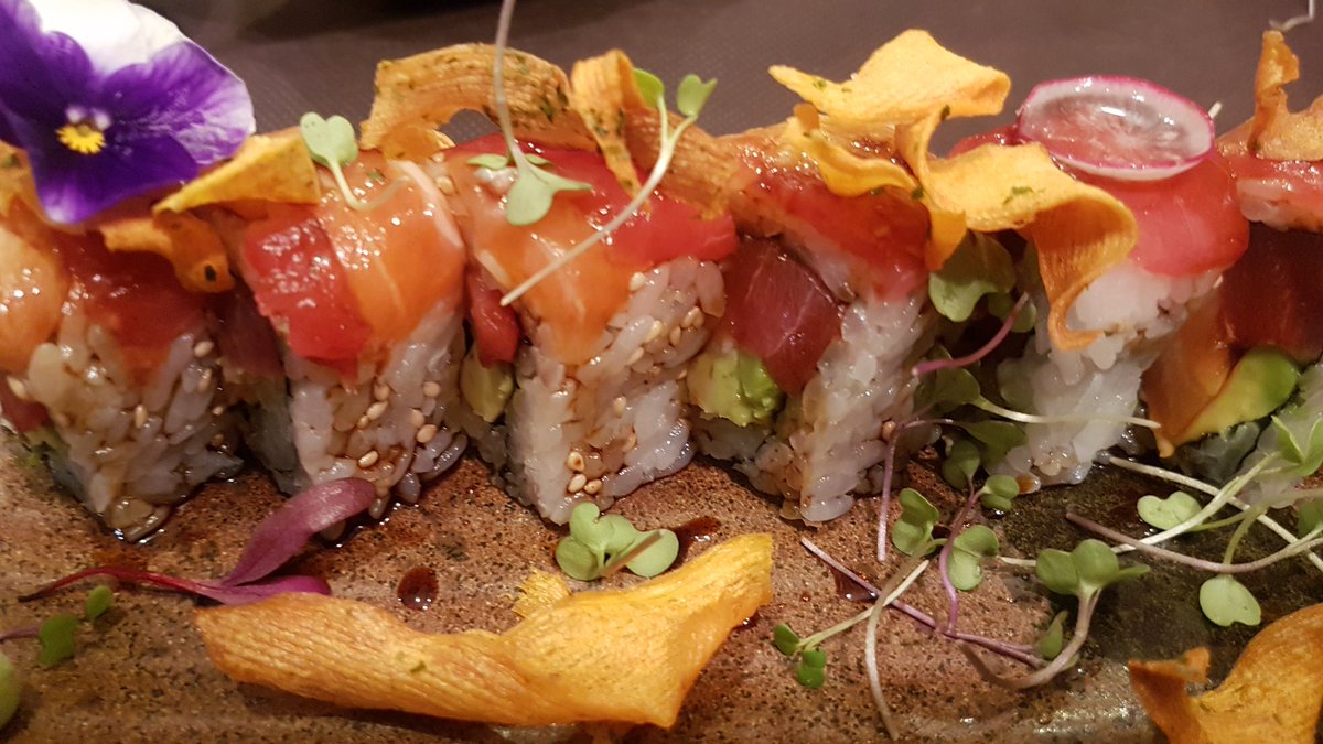 gemaesantiago's tweet photo. Espectacular cena en #fukamura en la #JapanWeek de @atrapalo https://t.co/9QfmbsbQLk