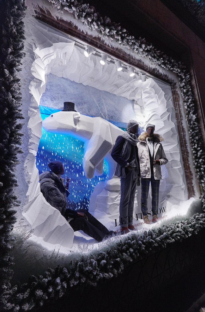 VM &amp; DISPLAY AWARDS: BEST CHRISTMAS WINDOW/S IN A MULTIPLE
The winner is <a href="/HackettLondon/">hackettlondon</a> in collaboration with <a href="/HarlequinLondon/">Harlequin Design</a> #VMDA2017