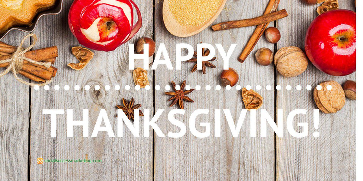 SocialSMktg's tweet photo. Happy Thanksgiving, friends!

#Thanksgiving #clickhappy https://t.co/wbPYw1hjGf