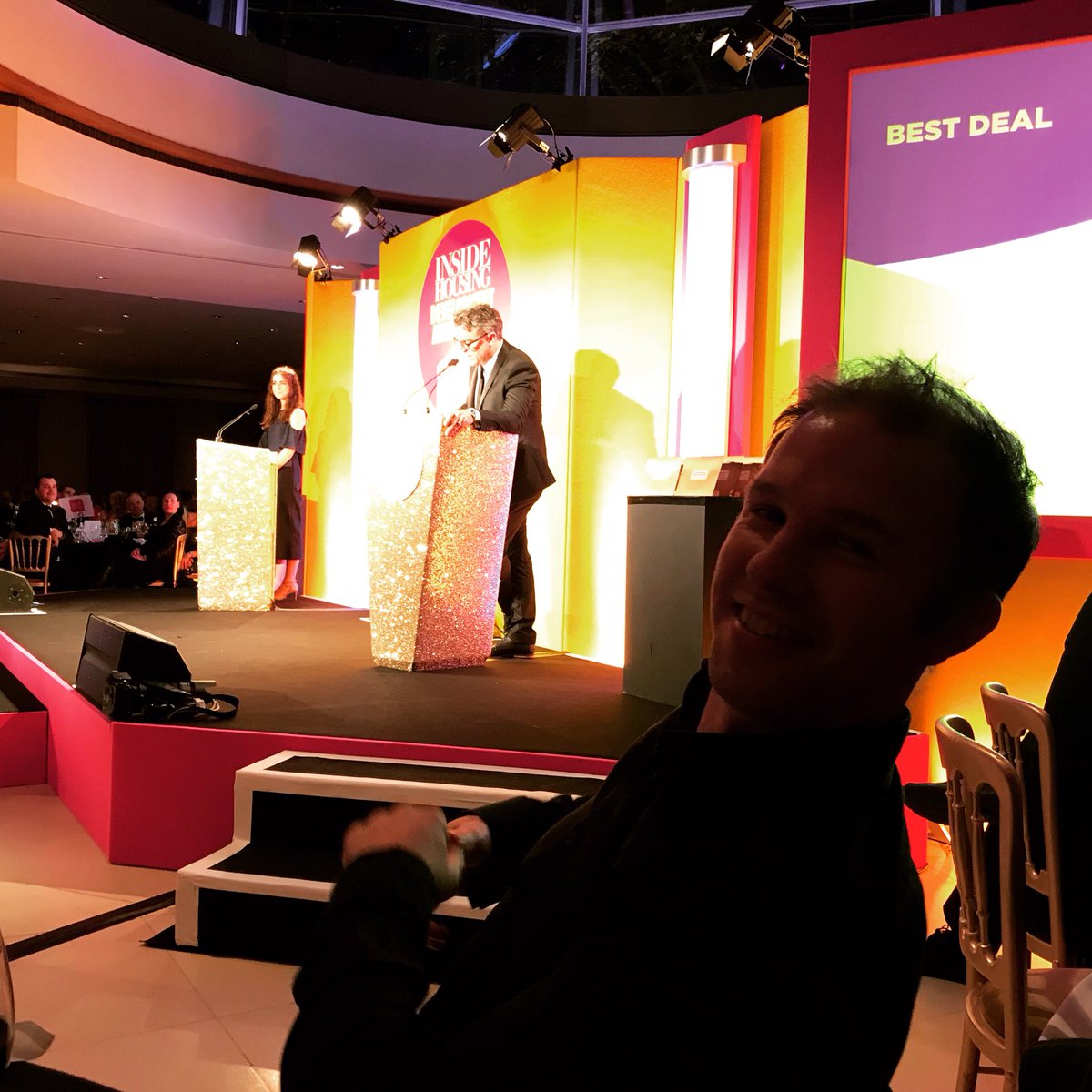 AMortimerRMA's tweet photo. Live from Inside Housing Development Awards 2017 @gallifordtryplc @insidehousing @NottingHillHG @RMAArchitects https://t.co/Gl4OKUH6OU