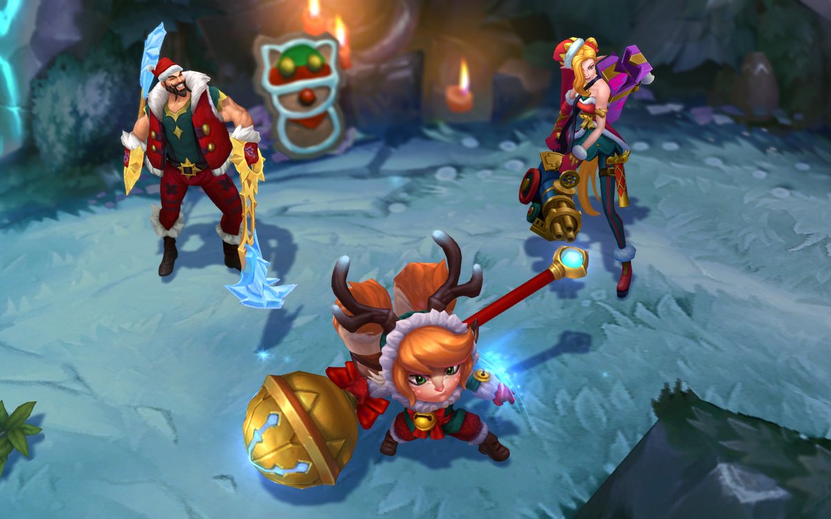 Zenit_Gaming_'s tweet photo. Loleroooos!!Hemos decidido SORTEAR UNA SKIN,¿cuál?,entrad al perfil y participad en la encuesta, la skin navideña que salga ganadora se sorteará.También necesitáis:
-Dar Rt y Mg a este twitt 🙌
-Seguir a @Zenit_Gaming_ (si aún no sois followers).
Mucha suerte 💃❄🎄 https://t.co/YyIufhSj3a