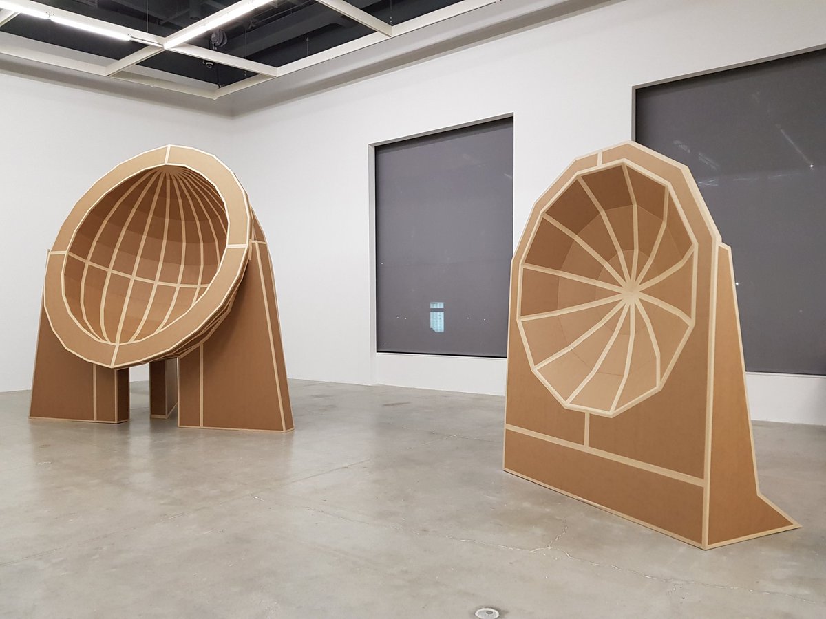 SanNuvola's tweet photo. post-#TSpec5 chance encounter with the works of Amalia Pica at the Power Plant, an almost weightless aural materialism https://t.co/e2Vqrk7lCu
