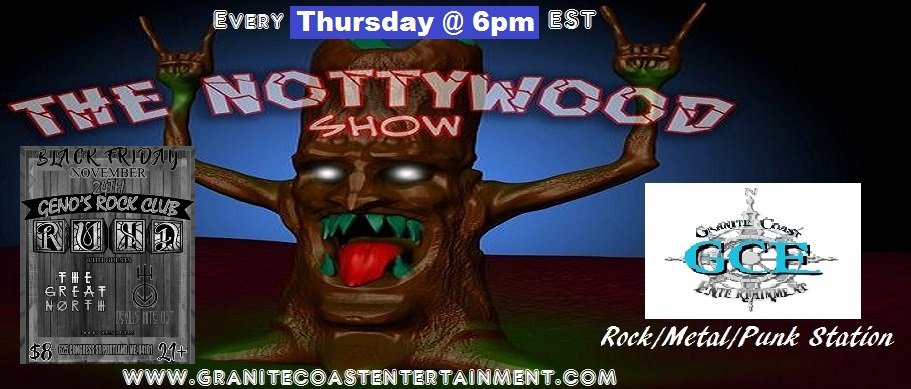 granitecoastent's tweet photo. (PLZ RETWEET...Thank You!)
*TONIGHT AT 6pm, 8pm &amp; 10pm EST*
Digest your Turkey with some #AwesomeMusic and Notty #Shenanigans and Keep #Rocking And #Laughing, #NottyNotty Style!
#TuneIn and #Chat from ANYwhere in the World, on ANY Device, Right Here: https://t.co/wbczRGJZoZ https://t.co/FQTHz4DCTh
