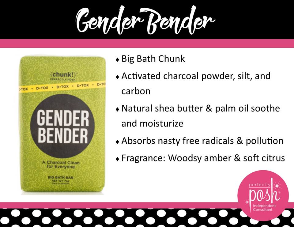 PoshWithMorganW's tweet photo. Gender Bender is my favorite Chunk ever! It is great for detoxing the skin, but also for a ton of other things as well!

Grab yours at: https://t.co/uf83yrp9YI

#PerfectlyPosh #Pampering #Chunk #GenderBender #Detox https://t.co/fvmg5gT3C1