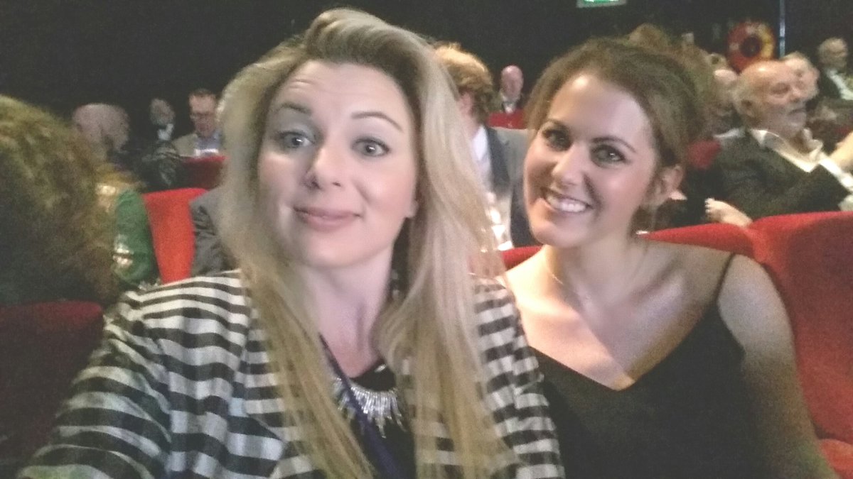 vickyecarter's tweet photo. Fellow @INRIX_UK broadcaster @louisegookey and I reporting on the @audibleuk #APAS2017 at @BFI for @winkball ! Go team! #WomenInAudio π https://t.co/bh9JoQD0yo