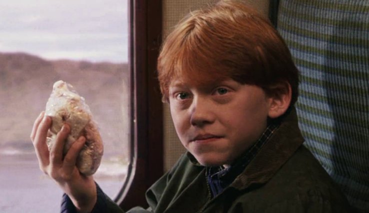 Comparte este Ron Weasley de la suerte para que a pesar de no tener dinero nunca falte el amigo que te compre comida.