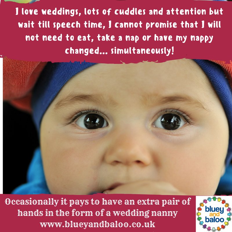 Michelle Peters on Twitter "Ever taken a baby to a wedding? 