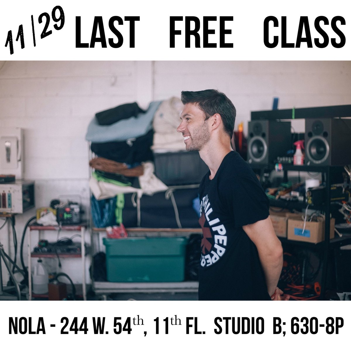 MDchoreo's tweet photo. another thing to be thankful for: 1 more class left in my #FREEdanceCLASS series π€
π·: @thejonnyfree #MichaelDauerChoreography #AFFORDABLEdanceCLASS #thanksgiving #danceeducator #danceteacher #free #dance #class #nycdance #dancenyc #danceclassnyc #nycdanceclass @Thebrokedancer https://t.co/iFttcDM3LT