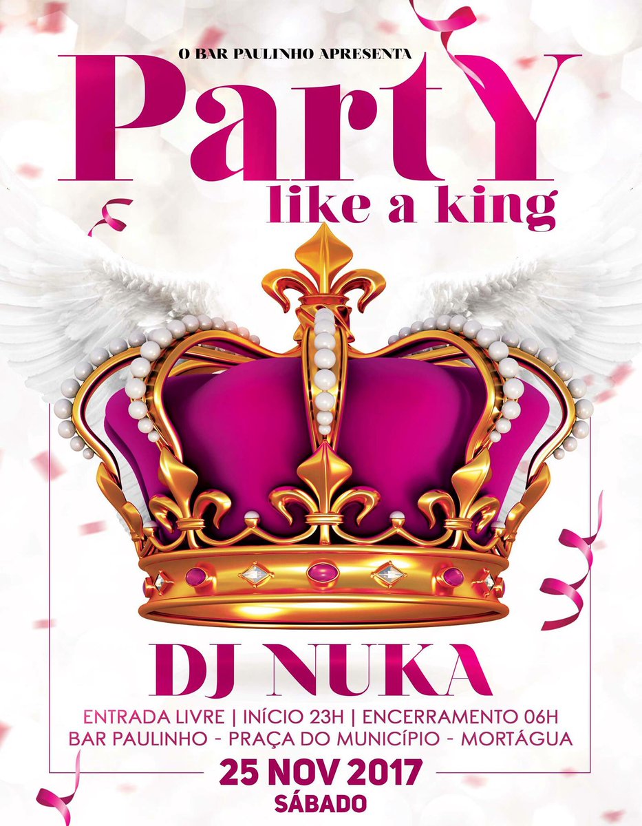 DJNUKA's tweet photo. Este Sabado Bar Paulinho ( Mortagua ) #nuka #edm #funk #hiphop #rock #reggeatton #bestnights #djnuka #onfirenights https://t.co/qeUnFC2wLe