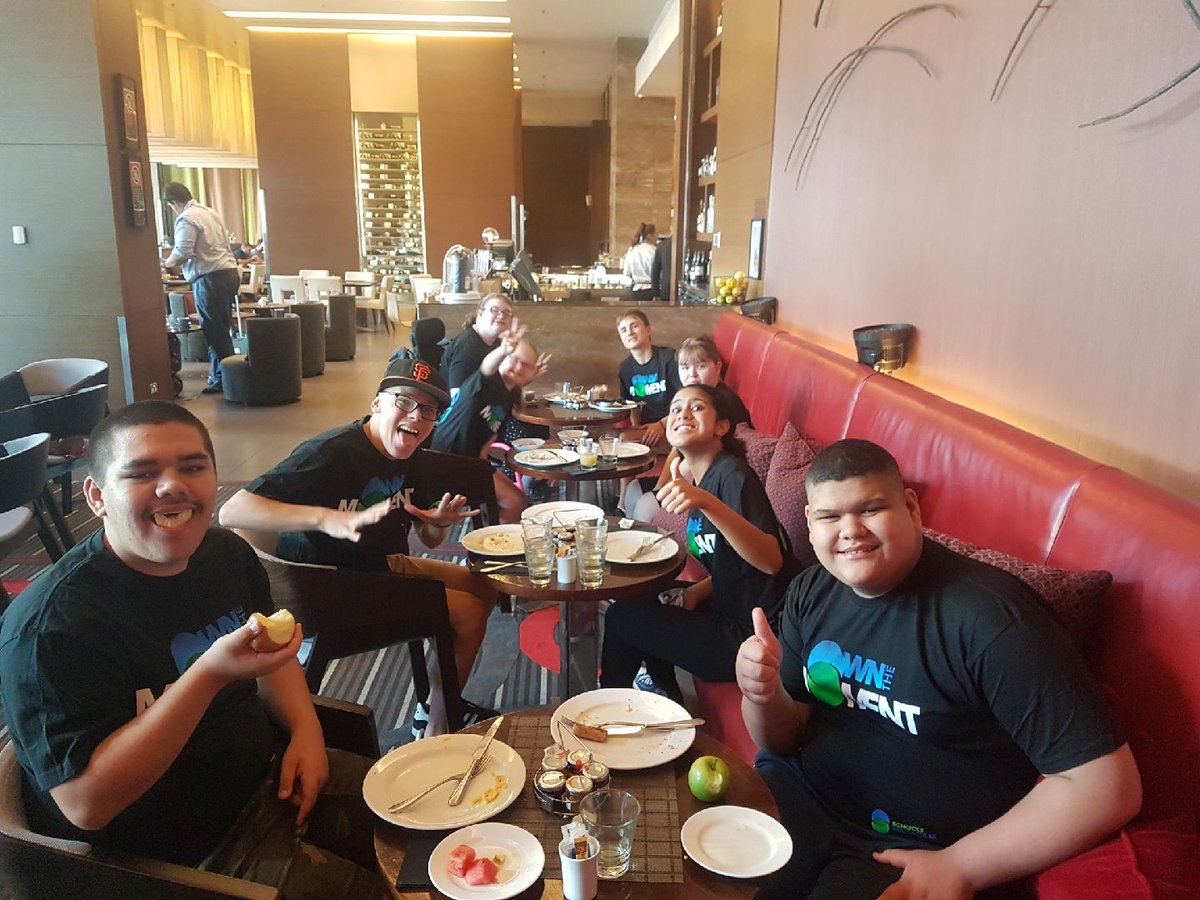 The buffet breakfast is a favourite for all our #Spec17 dancers!