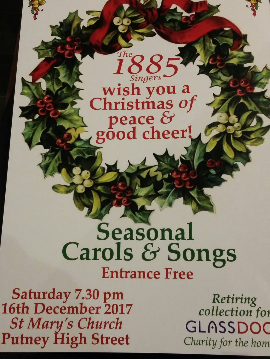 Rehearsals going well for our Christmas concert - inc Charpentier messe de minuit and jazzy Remember thou of man <a href="/bobchilcott/">Bob Chilcott</a> <a href="/StMarysPutney/">St Mary’s, Parish of Putney</a>