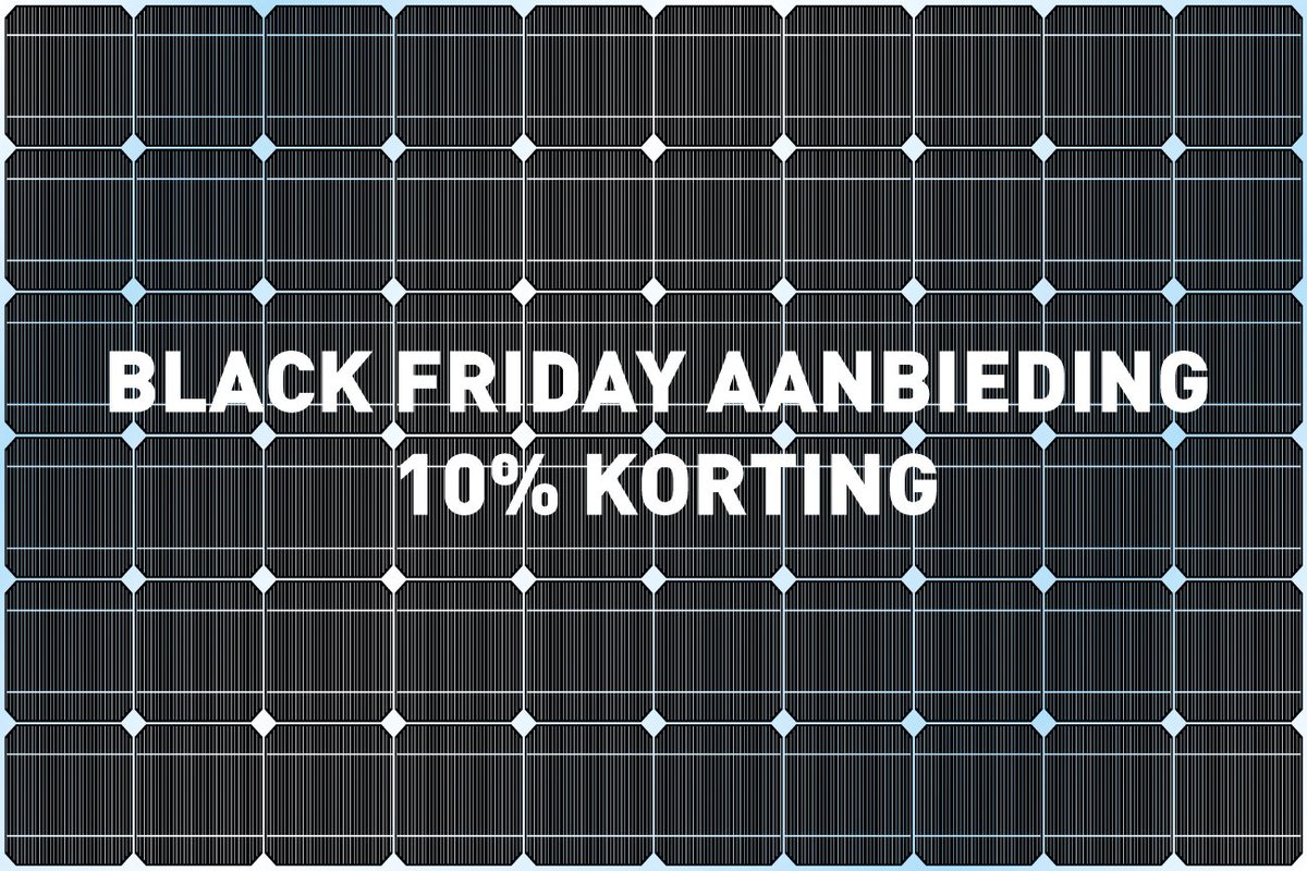 KolsuNL's tweet photo. #BLACKFRIDAY Aanbieding! Alleen vandaag 10% korting op alle zonnestroom systemen. Check onze prijzen en vraag direct vrijblijvend offerte. https://t.co/OQk3uEQR6f https://t.co/8gbYg3UvwR